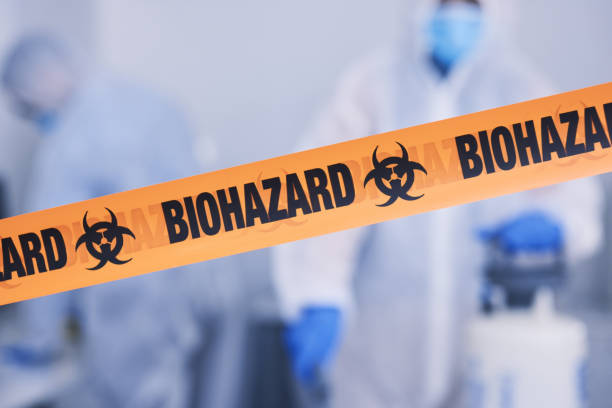 Professional Infectious Disease Decontamination technician working in Raymondville, TX